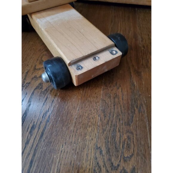 Rare Vintage Solid Maple Wood Flatbed Truck Toy - Community - Picture 7 of 9